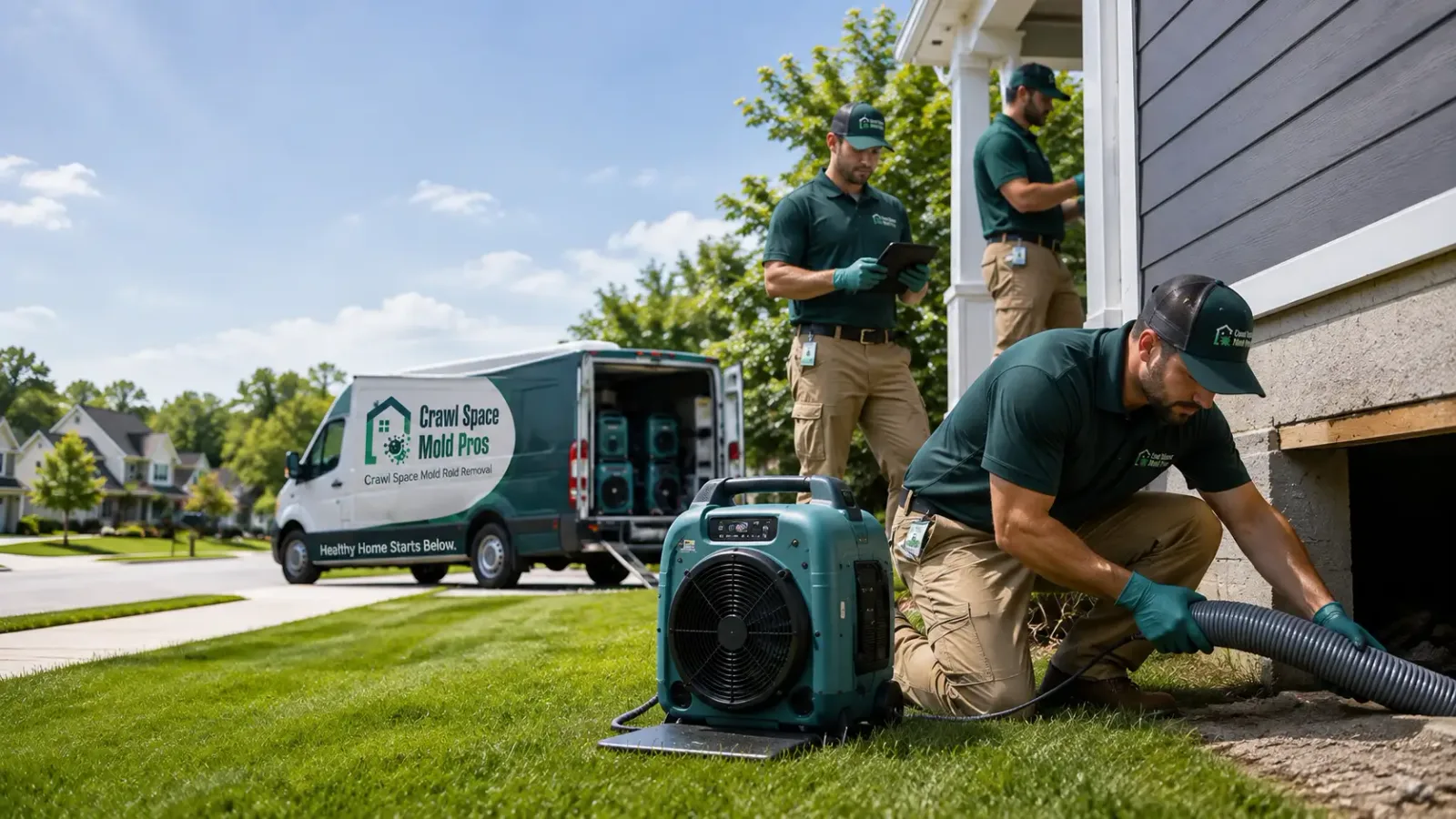 Crawl Space Mold Removal in New Albany, IN